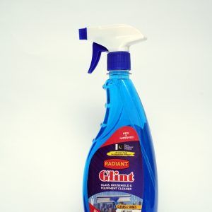 glass cleaner liquid bottle