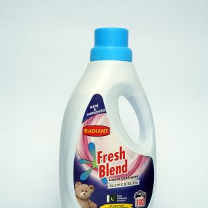 detergent liquid in white bottle